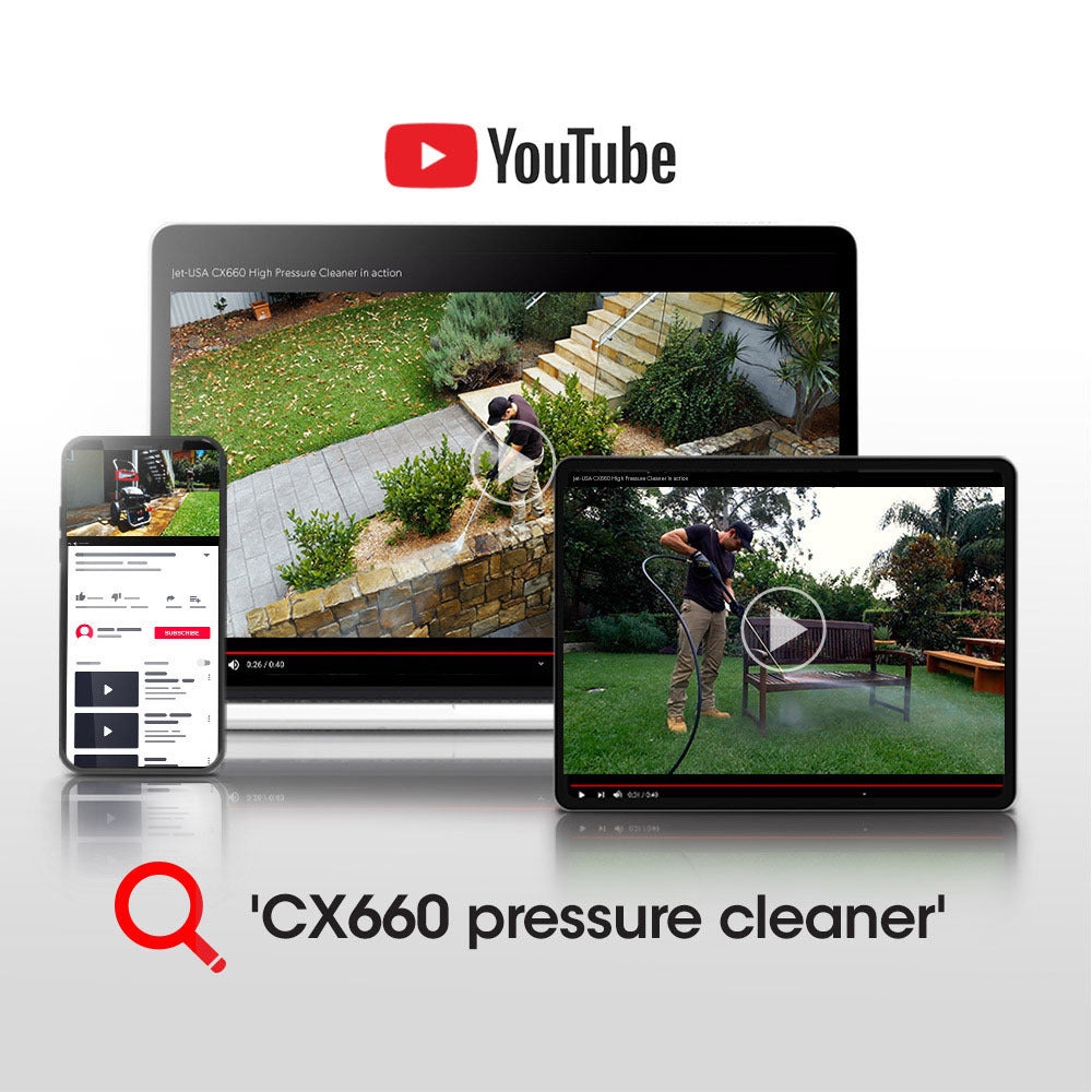 NNEMB Petrol-Powered High Pressure Cleaner Washer CX660-4
