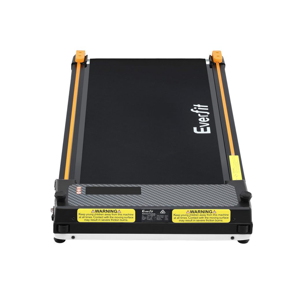 Everfit Walking Pad Treadmill 2 Sided with Massage Function 380mm Black
