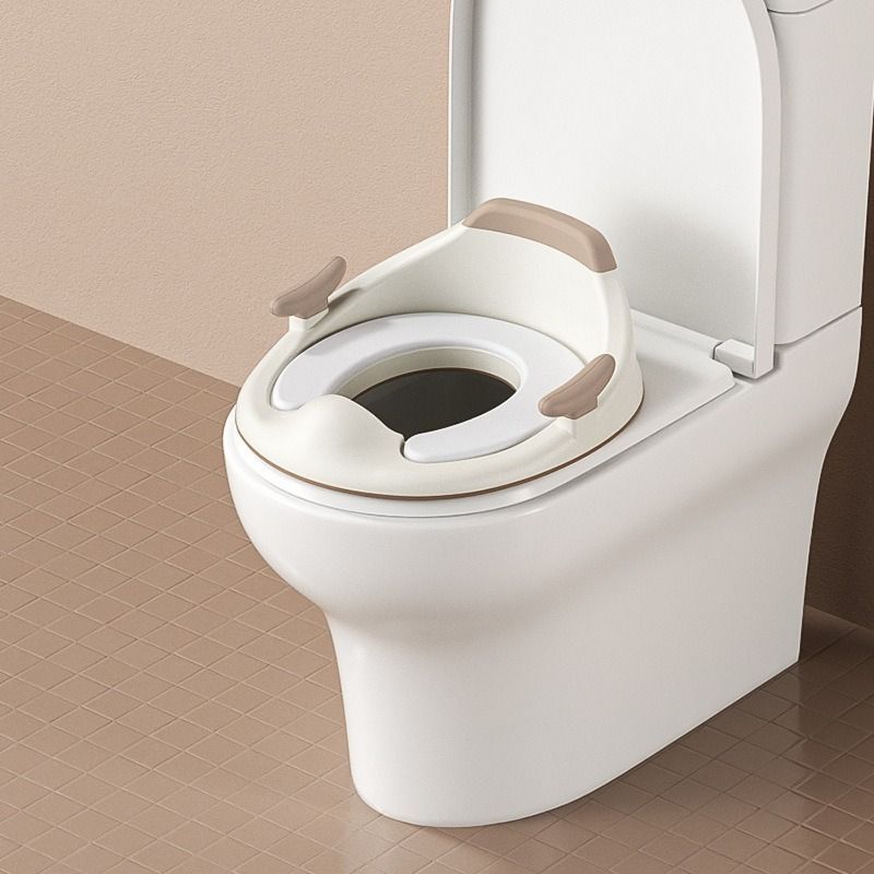 baby portable toilet seat, potty training, no installation, splash proof, hanging storage, travel potty seat, toddler toilet training seat - Gray - Size Hard seat cushion