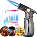 butane torch lighter, refillable torch lighter, air-permeable mesh lighter, mirror finish lighter, professional soldering lighter, candle lighting torch, Australian market lighter, butane fuel lighter