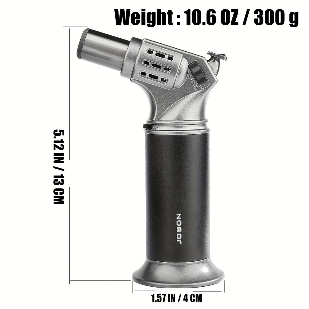 Jet Flame Torch Lighter, Wind-resistant Lighter, Refillable Butane Lighter, Electrician Soldering Tool, DIY Heat Tool, Campfire Lighter, 2‑Pack Lighter