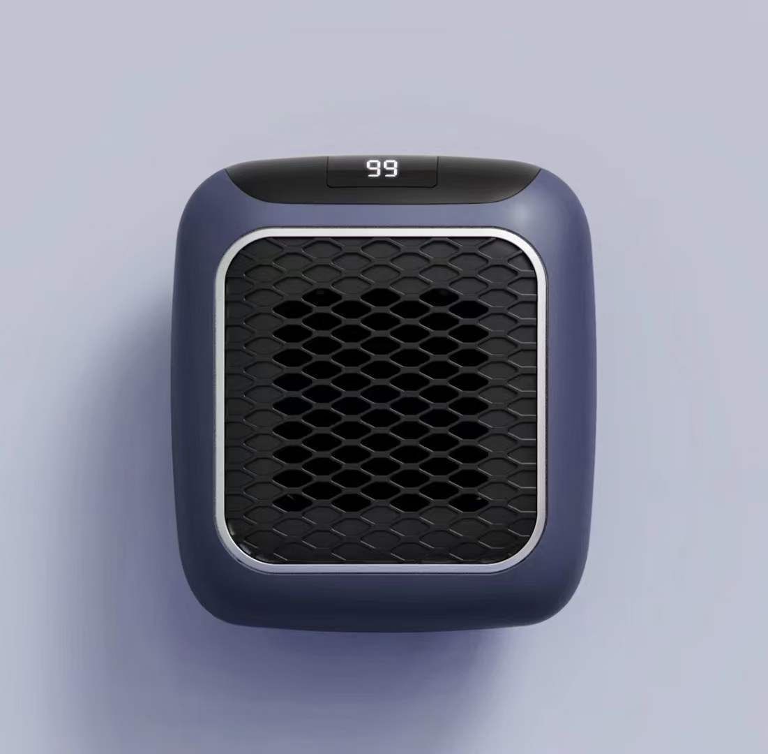 Wall Mounted Mini Electric Fan Heater Fast Heating Home Office AU Plug Green