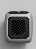 Wall Mounted Mini Electric Fan Heater Fast Heating Home Office AU Plug Grey