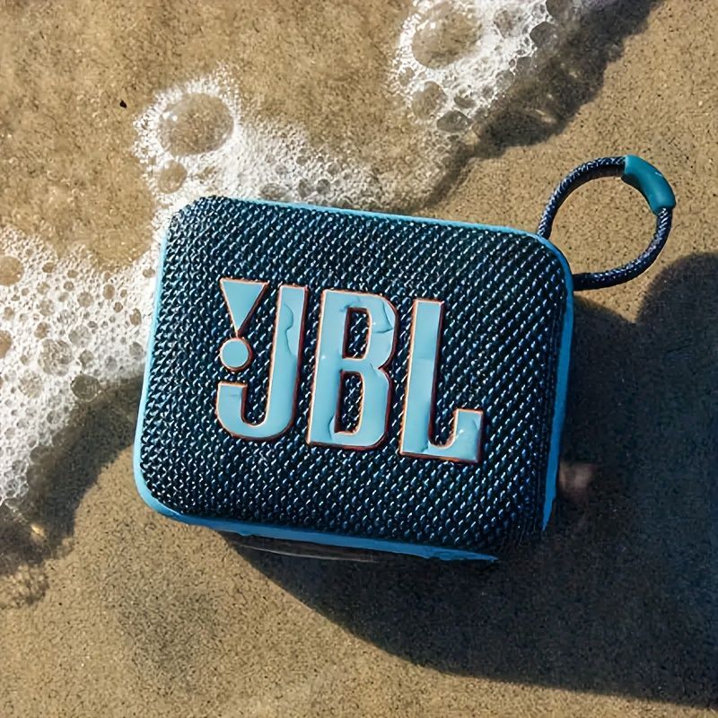 portable Bluetooth speaker, compact speaker, 7-hour playback, beach speaker, camping speaker, home speaker, outdoor speaker, long battery life, passive radiator - Blue - Size IPX7