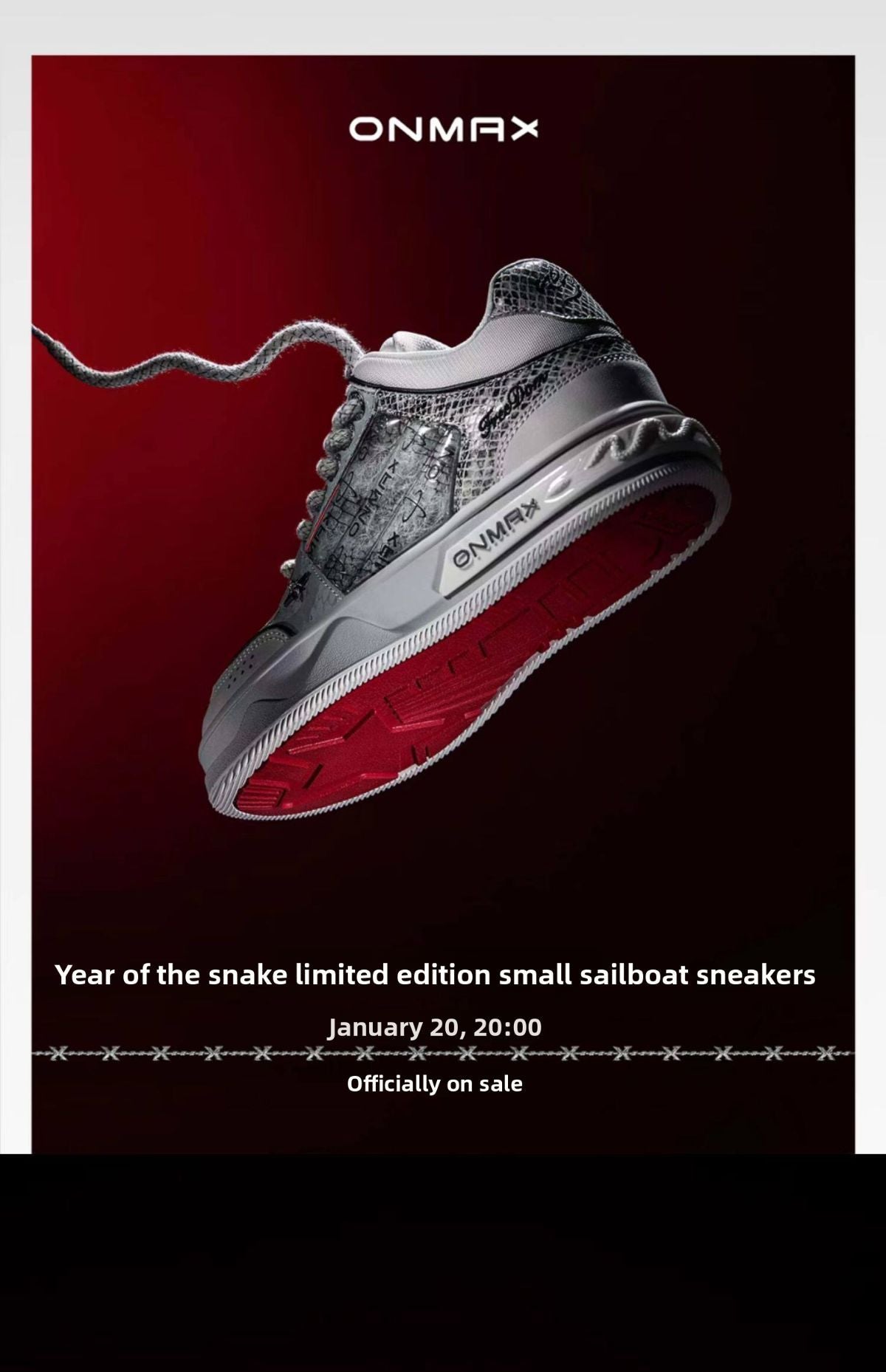 Men'S Casual Shoes Silver Snake Sneakers Board Shoes For Men Yinshe Shoes Urban - Silver - Size 11(AU11/EU44)