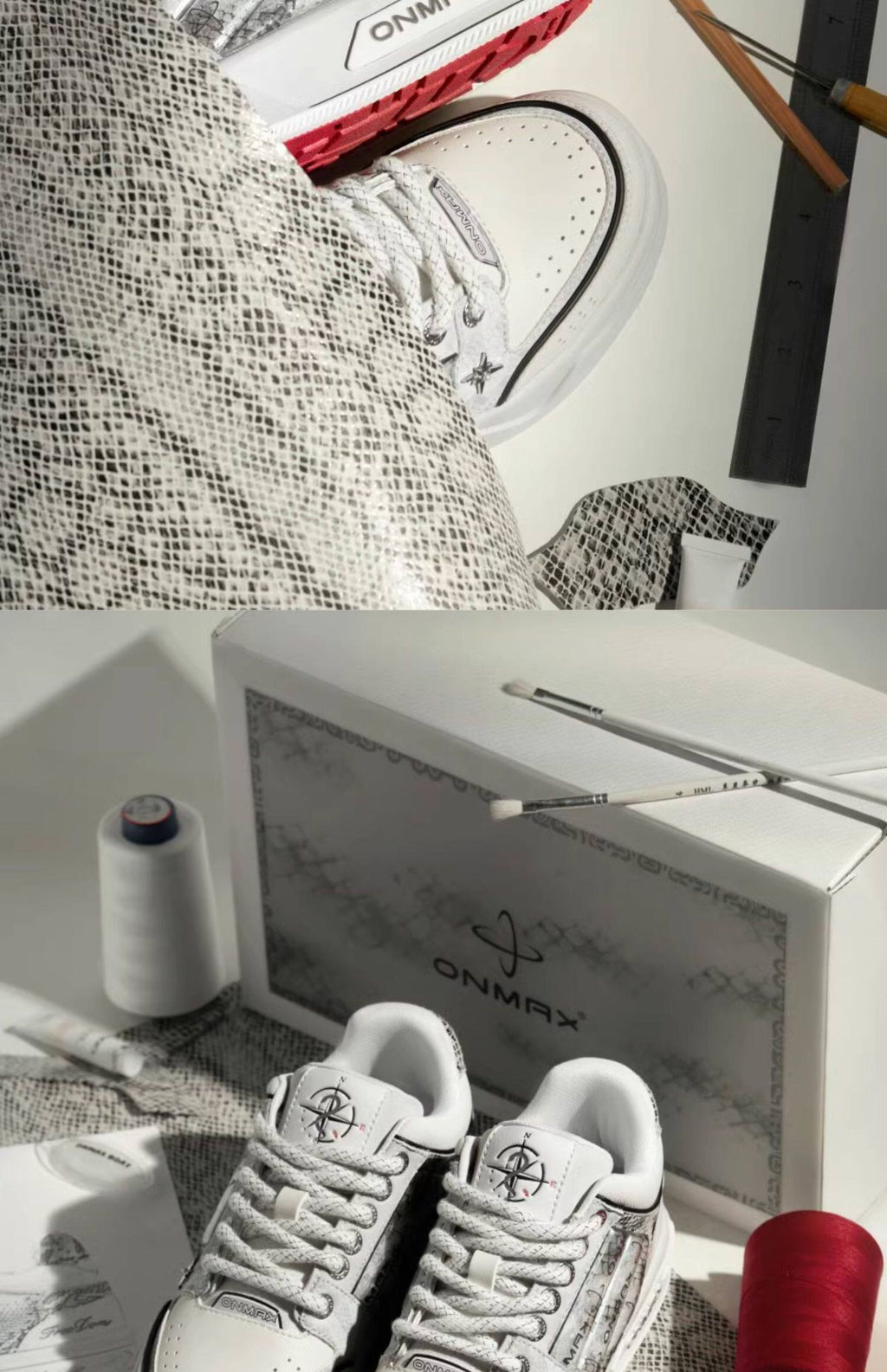Women'S Casual Board Shoes Silver Snake Sneakers Trendy Women'S Sneakers - Silver - Size 8(AU8/EU39)