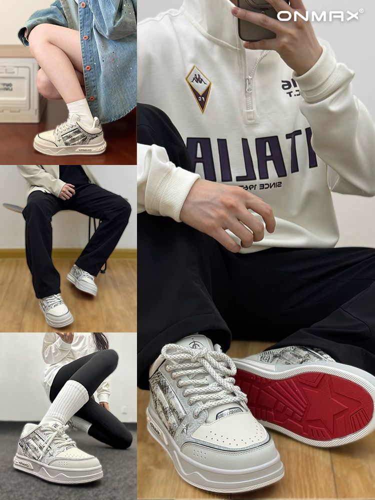 Women'S Casual Board Shoes Silver Snake Sneakers Trendy Women'S Sneakers - Silver - Size 9(AU9/EU40)