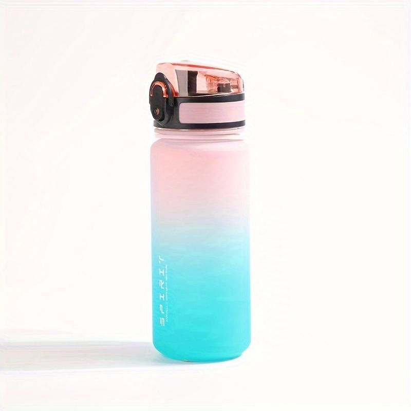 Gradient Water Bottle Sports Water Bottle Men Water Bottle Women Water Bottle - Blue - Size 1000ML