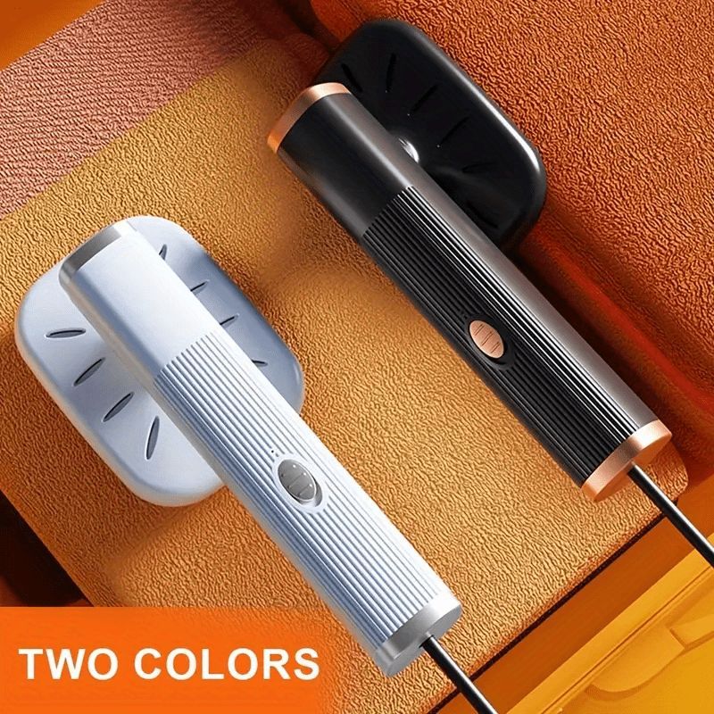 Portable Hand-Held Iron USB-Powered Iron Travel Mini Iron Fast Pre-Heating Iron - Black - Size 1020