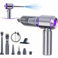 Portable Wireless Vacuum Cleaner 20000PA Vacuum 4-In-1 Vacuum Hand-Held - Purple - Size Brush - less motor with three - gear adjustment and power display