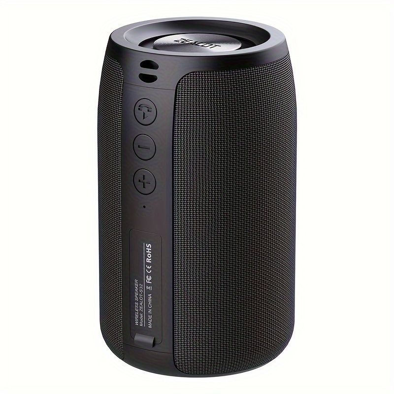 EALOT S32 Wireless Bluetooth Speaker Portable Speaker Powerful Bass TWS - Blue - Size 001