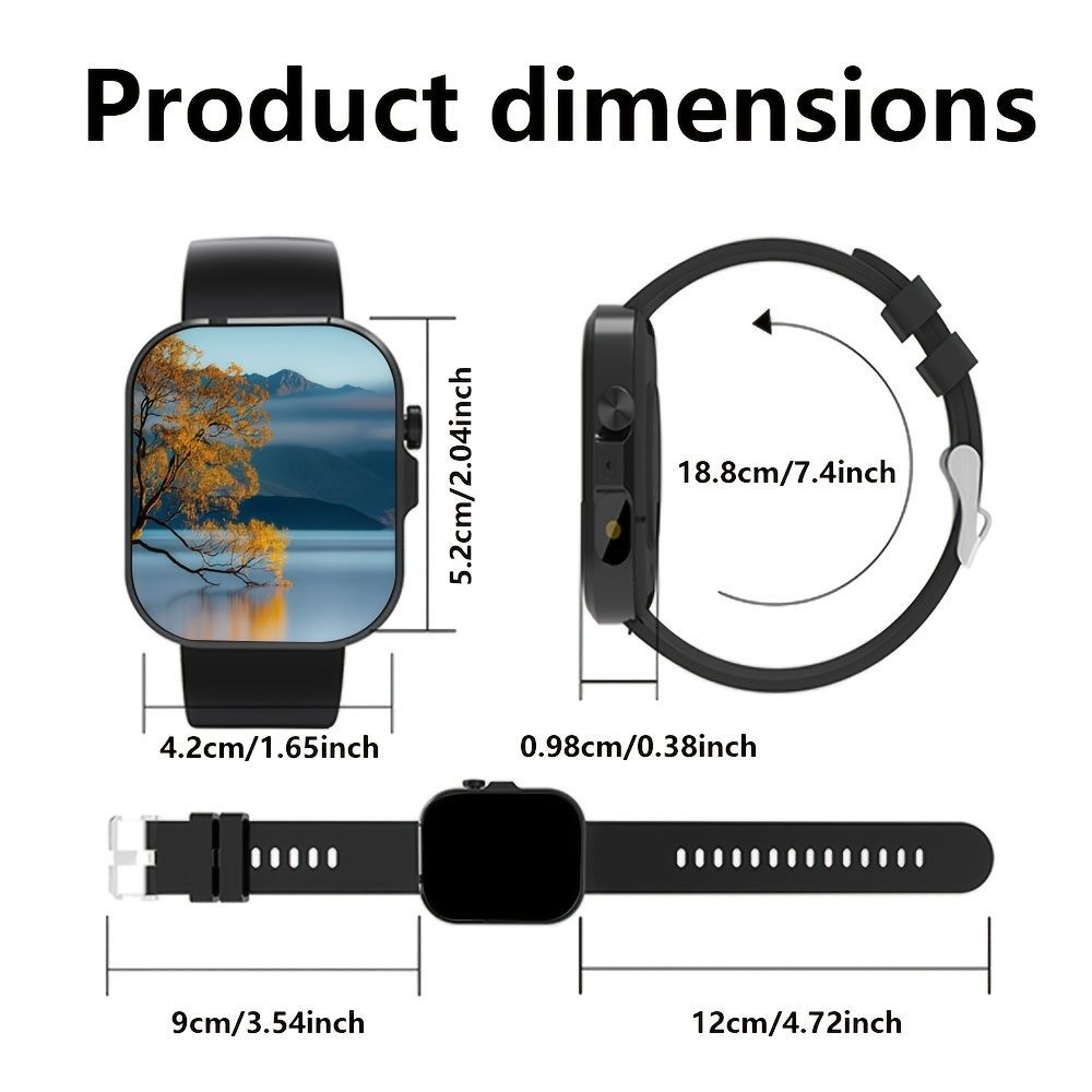 Unisex Smart Watch Australia Advanced Smart Watch Fitness Tracker Watch Call - Gold - Size 01
