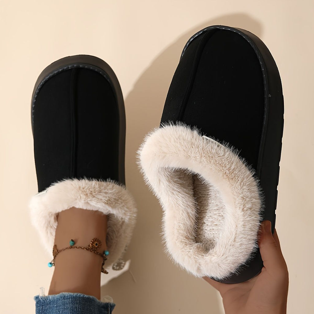 Women'S Furry Slippers Cosy House Shoes Australian Women’S Lounge Slippers Warm - Beige - Size 41