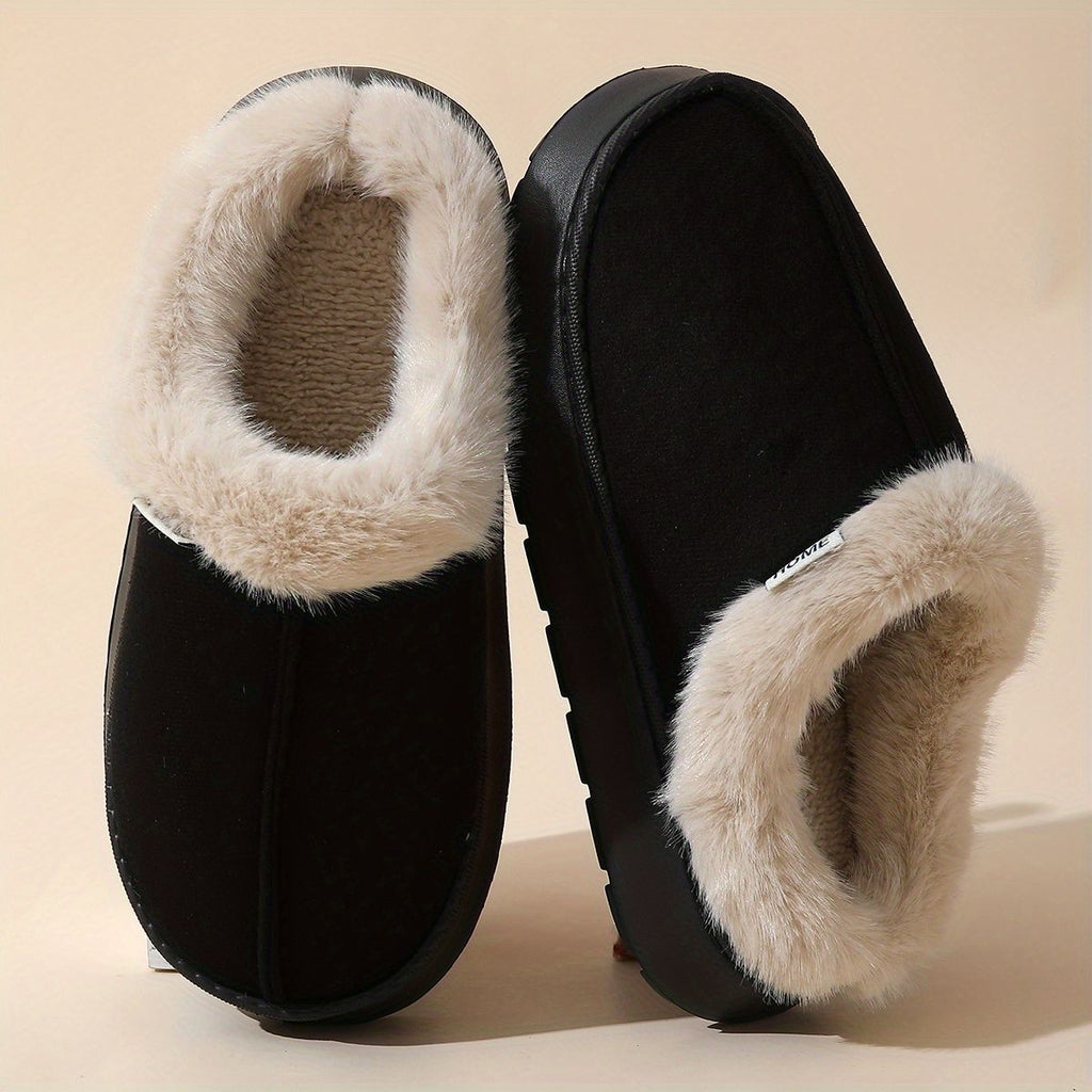 Women'S Furry Slippers Cosy House Shoes Australian Women’S Lounge Slippers Warm - Beige - Size 43