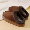 Women'S Furry Slippers Cosy House Shoes Australian Women’S Lounge Slippers Warm - Coffee - Size 37