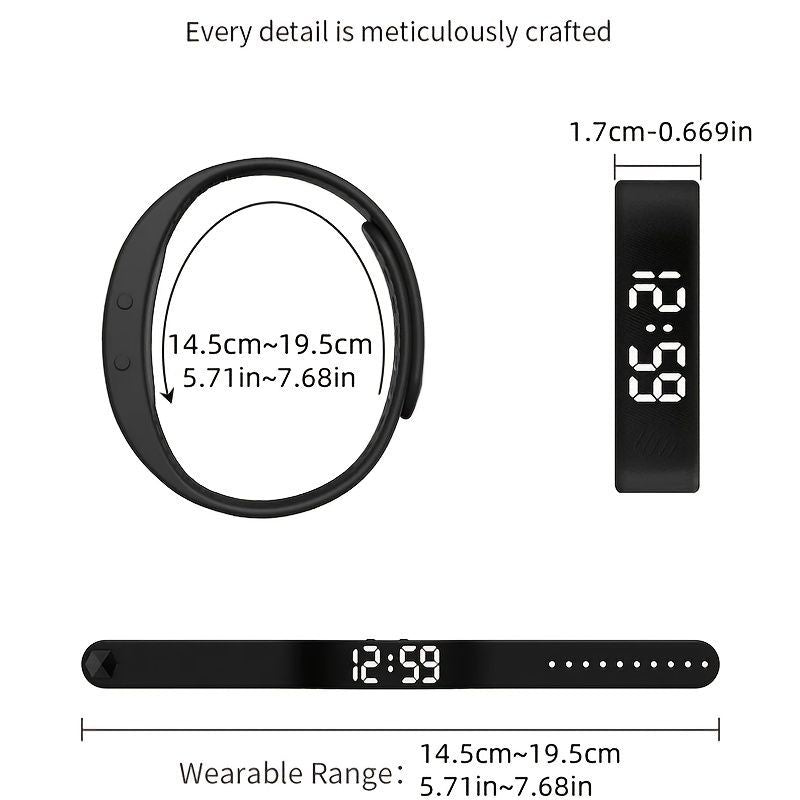 Women'S Watch Multifunctional Watch Alarm Watch Pedometer Watch Timer Watch - Blue - Size 01