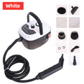 Steam Cleaner with Multiple Attachments, White