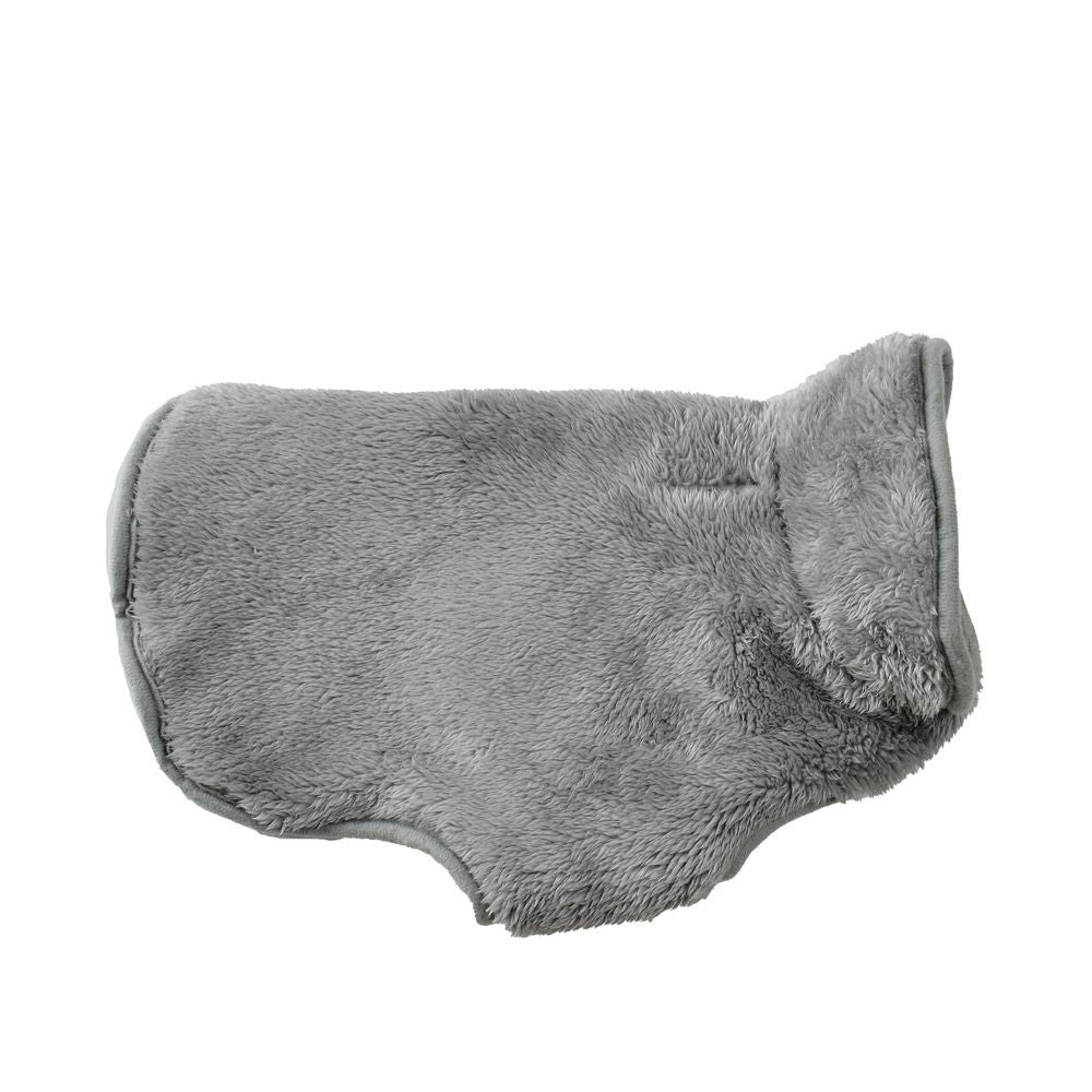 Grey XL Dog Fleece Vest for Dogs Under 100 Pounds