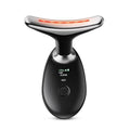 Face Neck Tool for Skin Care, Electric Neck Face Lifting Device for Wrinkle Removal - Black - Size 89mm