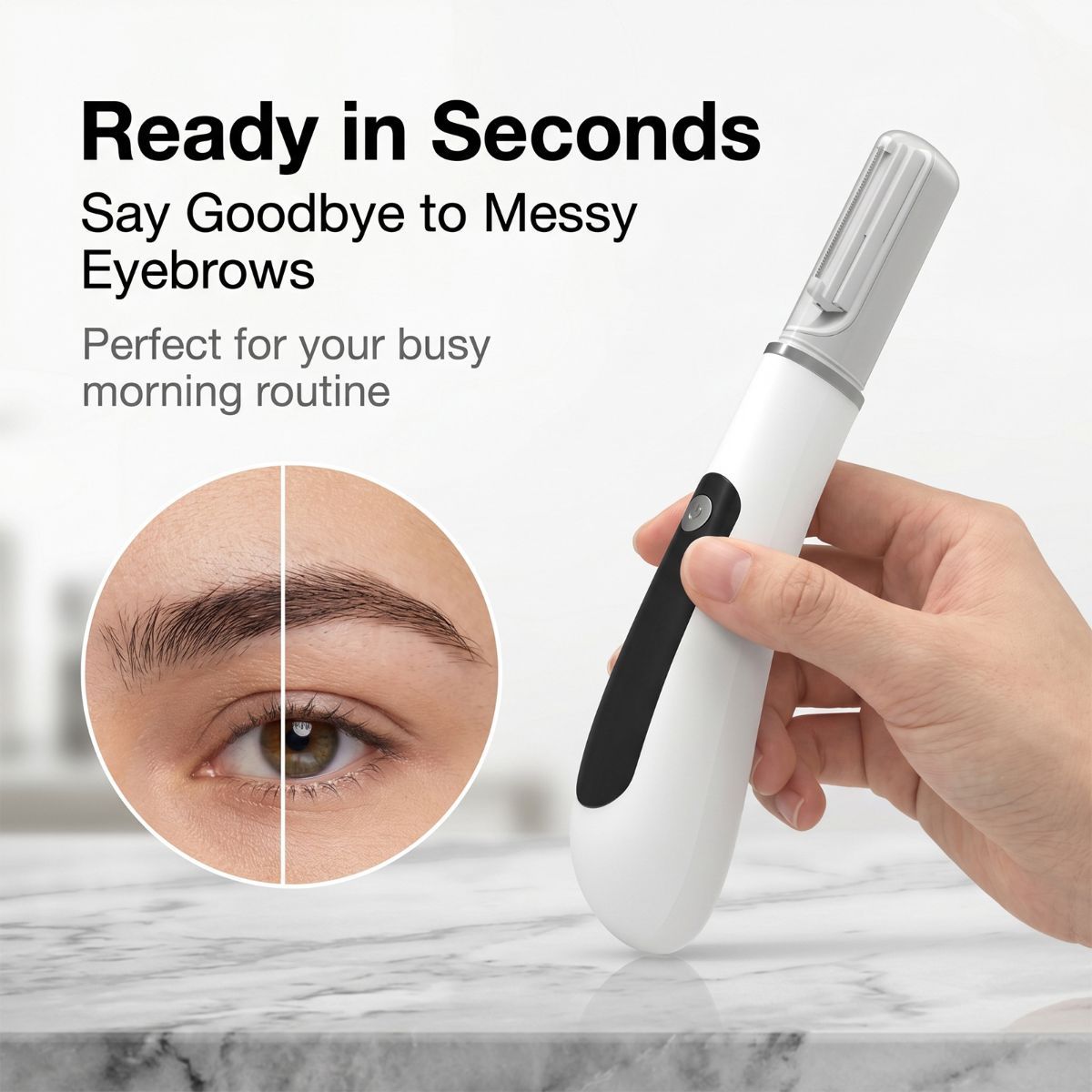 Sonic Dermaplane Razor for Women Face,Eyebrow Trimmer Facial Exfoliation & Peach Fuzz Hair Removal Dermaplaning Tool with LED Light,3 Speeds,2 Types Blades,Lightweight for Home Travel Use - Purple - Size 230mm