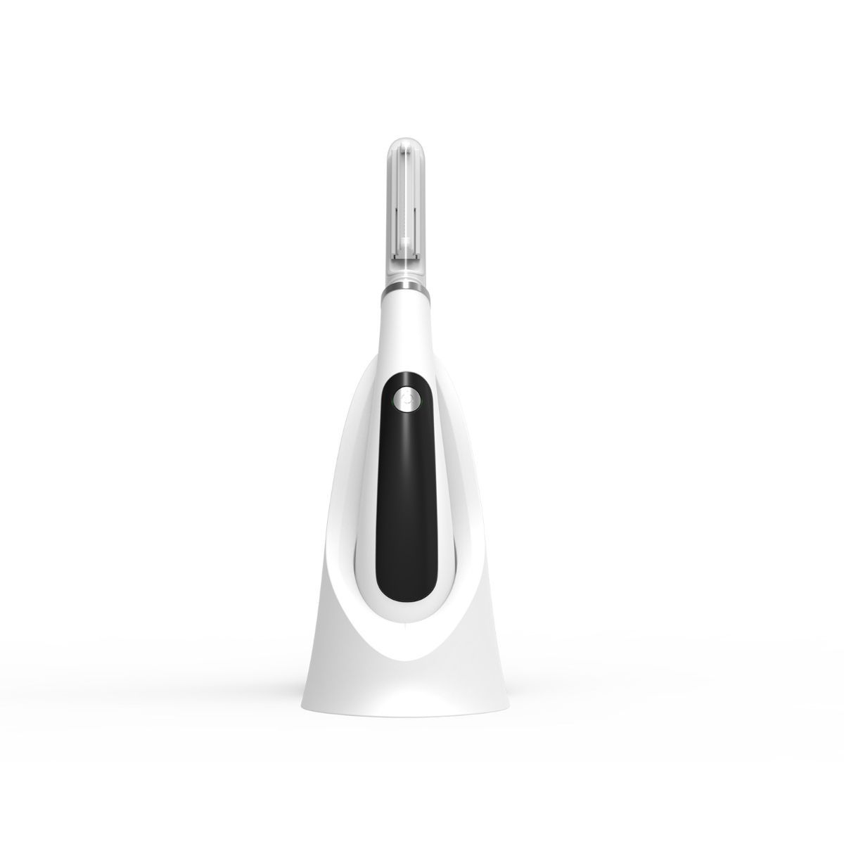 Sonic Dermaplane Razor for Women Face,Eyebrow Trimmer Facial Exfoliation & Peach Fuzz Hair Removal Dermaplaning Tool with LED Light,3 Speeds,2 Types Blades,Lightweight for Home Travel Use - White - Size 230mm