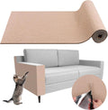 Cat Scratching Pad DIY Cat Accessory Cat Furniture Protection Cat Climbing - Khaki - Size 15.8''x39.3''