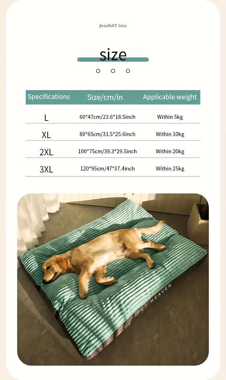Warm Dog Bed Washable Pet Bed Non-Slip Dog Bed High Backrest Dog Bed Thick Dog - Gray - Size 23.6*18.5in