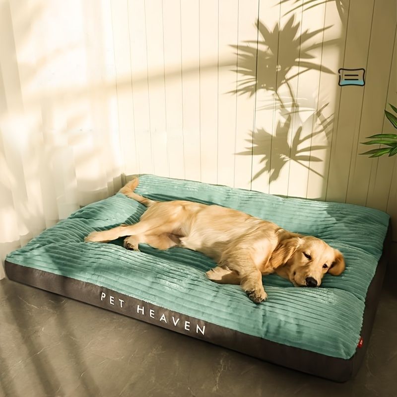 Warm Dog Bed Washable Pet Bed Non-Slip Dog Bed High Backrest Dog Bed Thick Dog - Gray - Size 47*37.4in