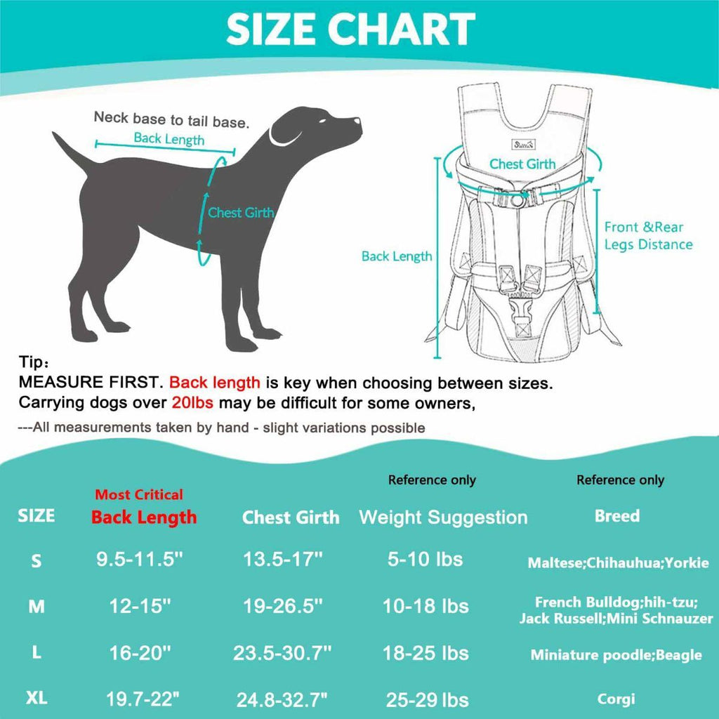 Dog Harness Storage Bags For Dogs Pet Accessories Dog Outdoor Gear High-Quality - Black - Size XL