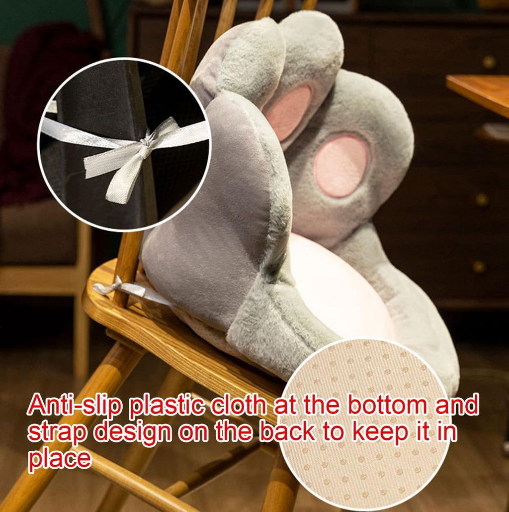 Cat Paw Cushion Chair Cushion Plush Cushion Home Decor Gift For Her Versatile - Pink - Size 45*40*35cm