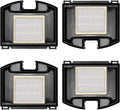 4 Pack HEPA Filters for Shark RV2310 Matrix Robot Vacuum Cleaner, Washable Filter Replacement Accessories