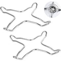2 pcs Stainless Steel Gas Hob Reducer For Gas Hob, Hob, Hob, Hob, Trivet, Wok Holder, Gas Pot