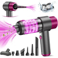 4-In-1 Powerful Cordless Car Vacuum Cleaner, 15Kpa Mini Cordless Handheld Vacuum Cleaner, Dual Filtration System, LED