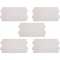 5 pcs Microwave Plate Sheet Replacement Microwave Oven Mica Plate Sheet Microwave Waveguide Cover Repair Accessory
