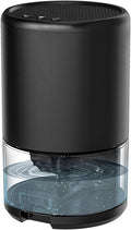 Portable Dehumidifier 1L Tank Ultra Quiet Smart Sleep Mode Home Black