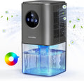 Smart Dehumidifier Ultra Quiet Portable Laundry Drying Bedroom Bathroom Black