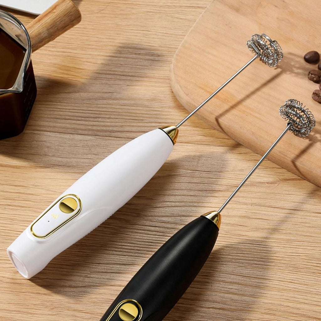 Milk Frother - Practical Kitchen Appliance - Milk Frother - Multifunctional Tool - Multifunctional Electric Mixer - Suitable for Outdoor and Indoor Use