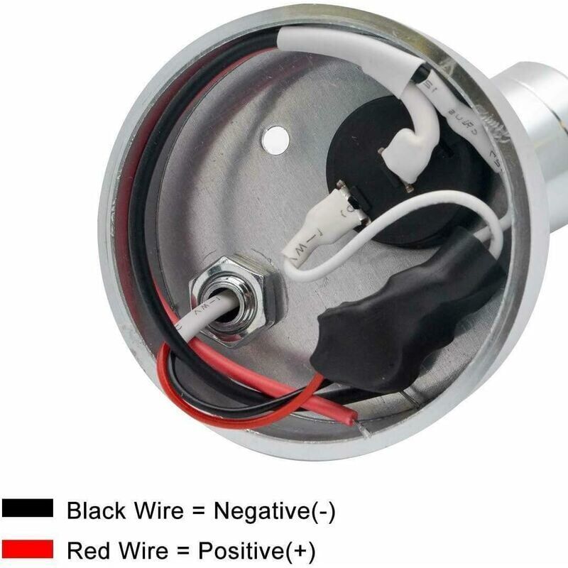 2x 12V LED Spot Reading Lights 3W 3000K Adjustable with Switch Silver