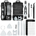 122-in-1 Precision Screwdriver Tool Kit for Electronics, Watches and DIY Repair, Gray
