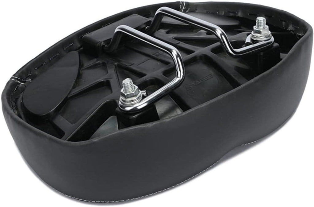 Black Bicycle Saddle Shock Absorbing Wide Seat Cushion Unisex, 26 x 17 x 9 cm