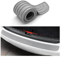 Gray Universal Car Bumper Protection Strip Scratch Resistant Anti Slip, 104 x 9 cm