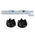 Blender Rubber Replacement Parts Clutch Gear Coupling AP2930430 for KitchenAid Black, Silver