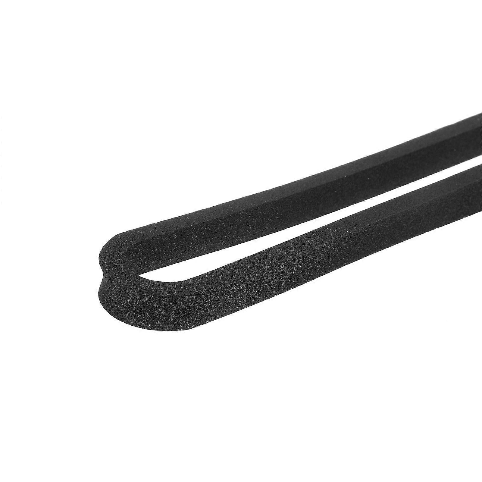 Vacuum Sealer Sealing Ring 2 Pcs 31.00X3.00X1.00CM Heat Resistant Foam for Food Storage Kitchen Industrial Black