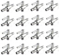 Aquarium Fish Tank Air Flow Control Lever Pump Single Way Valve, 16Pcs