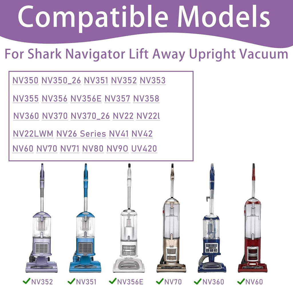 Brushroll Brush Roll Bristle Bar For Shark Navigator Lift-Away NV360 NV361 NV350 NV351 NV352 NV370 NV355 NV356 S2 NV42 NV22, 1PC Roller Brush