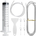Refrigerator Drain Cleaner - For Cleaning the Refrigerator - Refrigerator Drain Hole, Cooling Tube, Drain Cleaner - Clogged Drain Cleaning Tool - Set of 8
