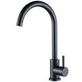 Kitchen Faucet, Single Handle High Arc Sink Faucet, 360 degree rotation, single-handle control, Matte Black Finish