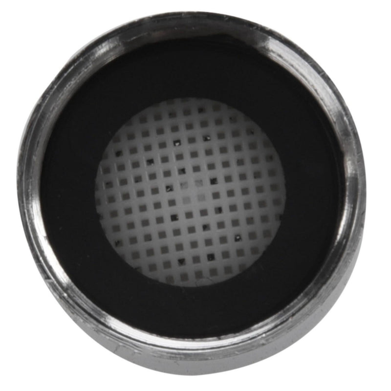 2 pcs 20 mm Internal Thread Water Saving Faucet Spout Aerator Nozzle, Rubber material, Silver/Black Finish Options