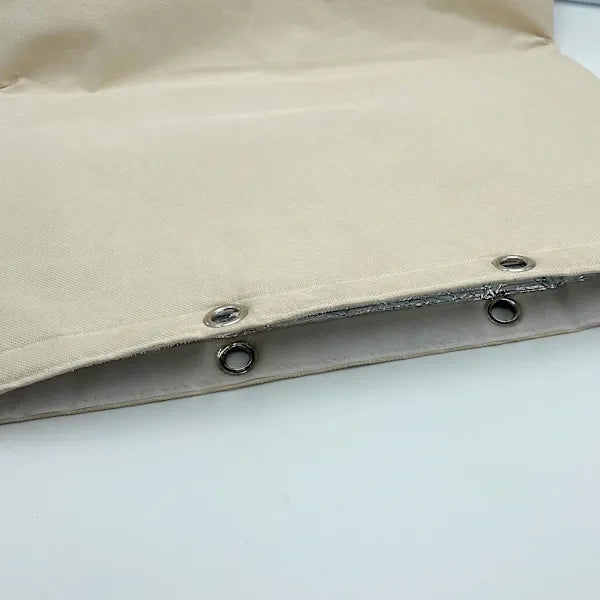 Backflow Insulation Cover for Winter Water Faucets, 43 x 52 cm Frost Protection, Wind-Resistant Outdoor Cover, White Finish