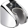 Wall Mounted Shower Bracket for Handheld Shower Head, Height and Angle Adjustable Bathroom Holder, ABS Material, Chrome Finish